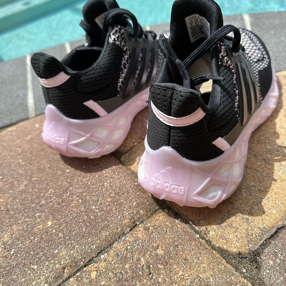 KID'S adidas UltraBoost Web DNA Black Clear Pink GZ4002 - Picture 11 of 11